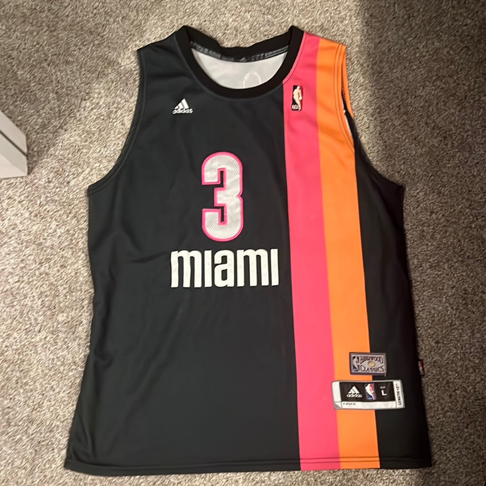 Dwayne Wade Floridian Adidas throwback Jersey